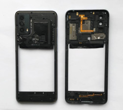 Средняя часть корпуса в сборе TCL 20B (6159K) серый
