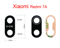 Стекло камеры заднего вида для Xiaomi Redmi 7a