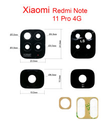 Стекло камеры заднего вида для Xiaomi Redmi Note 11 Pro 4G