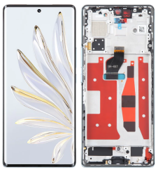 Экран (модуль) в раме Honor 70 (FNE-NX9) зеленый