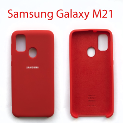 Чехол бампер для Samsung Galaxy M21 SM-M215F красный