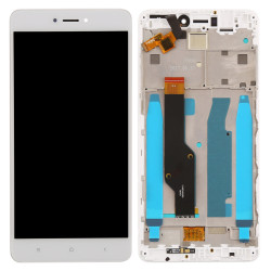 Экран (модуль) в раме Xiaomi Redmi Note 4x (белый)