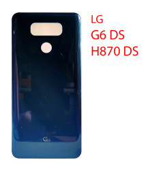Задняя крышка (стекло) для LG G6 Dual SIM H870DS (ледяная платина)