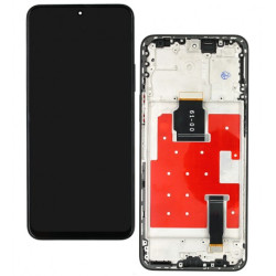 Экран (модуль) в раме Honor 90 lite (CRT-LX1), Honor X8a черный