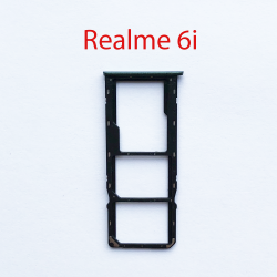 Cим-лоток (Sim-слот) Realme 6i зеленый