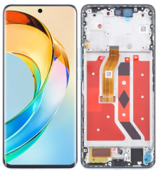 Экран (модуль) в раме Honor X9b (ALI-NX1), Honor X50 (ALI-AN00) зеленый