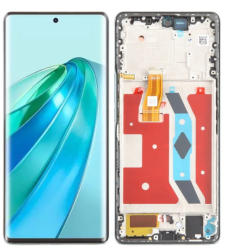 Экран (модуль) в раме Honor X9a (RMO-NX1) зеленый