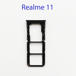 Cим-лоток (Sim-слот) Realme 11 (RMX3636) черный