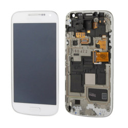 Экран (модуль) в раме Samsung Galaxy S4 mini (i9190) белый