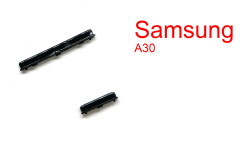 Боковые кнопки Samsung Galaxy A30 (SM-A305F) черный