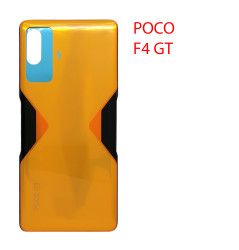 Задняя крышка (стекло) для Xiaomi Poco F4 GT (желтый)