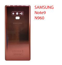 Задняя крышка (стекло) для Samsung Galaxy Note 9 (SM-N960F) в сборе медный