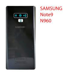 Задняя крышка (стекло) для Samsung Galaxy Note 9 (SM-N960F) в сборе черный