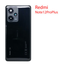 Задняя крышка (стекло) для Xiaomi Redmi Note 12 Pro plus в Сборе (черный)