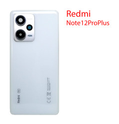 Задняя крышка (стекло) для Xiaomi Redmi Note 12 Pro plus в Сборе (белый)