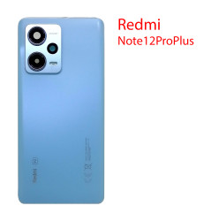 Задняя крышка (стекло) для Xiaomi Redmi Note 12 Pro plus в Сборе (голубой)