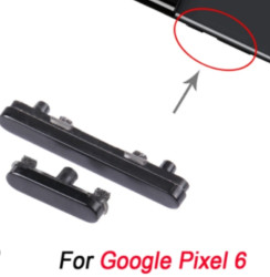 Боковые кнопки Google Pixel 6 (черный)