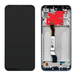 Экран (модуль) для телефона Xiaomi Redmi Note 8t (серебро)