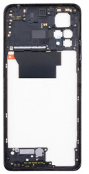 Средняя часть корпуса с NFC Xiaomi Redmi Note 12 4G (черный)