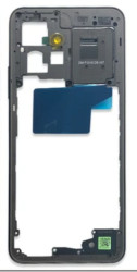 Средняя часть корпуса с NFC Xiaomi Redmi Note 12 4G (голубой)