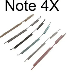 Боковые кнопки Xiaomi Redmi Note 4x (голубой)