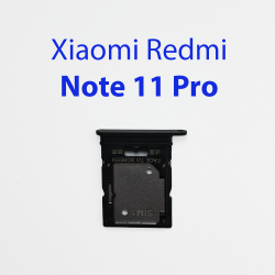 Cим-лоток (Sim-слот) Redmi Note 11 Pro черный