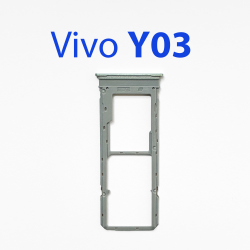 Cим-лоток (Sim-слот) vivo Y03 зеленый