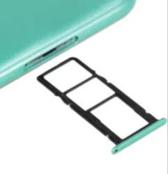 Сим лоток Honor 9s, Huawei Y5p (DUA-LX9) зеленый