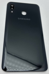 Задняя крышка для Samsung Galaxy A20 SM-A205F в сборе черный
