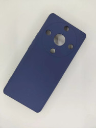 Силиконовый чехол для Honor x9a (RMO-MX1) синий