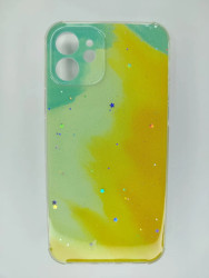 Чехол бампер для Apple iPhone 12 pro желтый