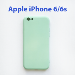 Чехол накладка для Apple iPhone 6, 6s голубой