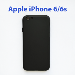 Чехол накладка для Apple iPhone 6, 6s черный
