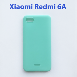 Чехол бампер для Xiaomi Redmi 6A бирюзовый- фото