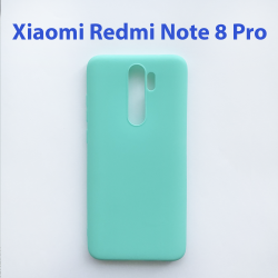 Чехол бампер Xiaomi Redmi Note 8 pro бирюзовый