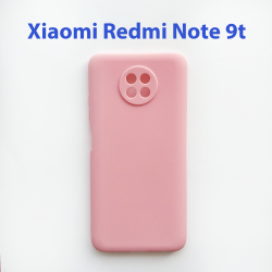 Чехол бампер Xiaomi Redmi Note 9T розовый