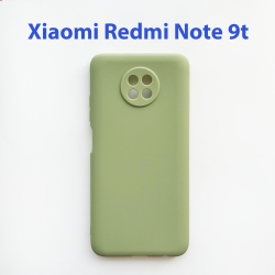 Чехол бампер Xiaomi Redmi Note 9T зеленый