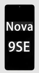 Экран (модуль) в раме для Huawei nova 9 SE (JLN-LX1) кристально-синий