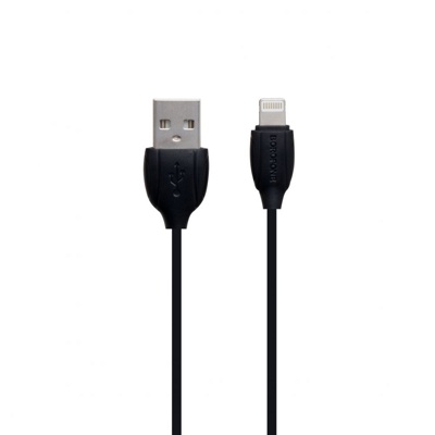 USB кабель Borofone BX19 ligtning для зарядки и синхронизации (черный) 1 метра - фото