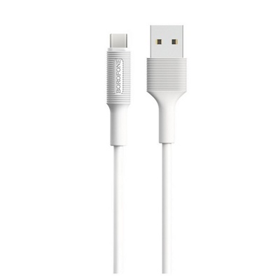 USB кабель Borofone BX1 Type-C для зарядки и синхронизации (черный) 1 метра - фото
