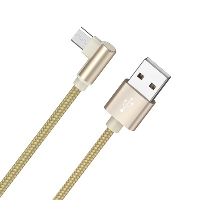 USB кабель Borofone BX26 micro для зарядки и синхронизации (золотой) 1 метра - фото