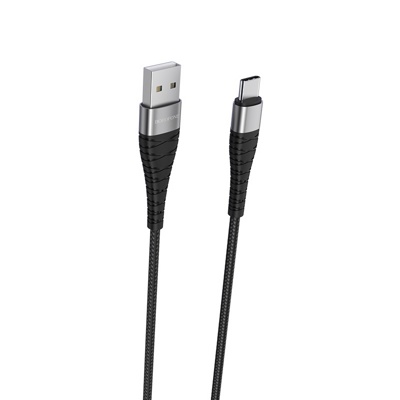 USB кабель Borofone BX32 Type-C для зарядки и синхронизации (черный) 1 метра - фото