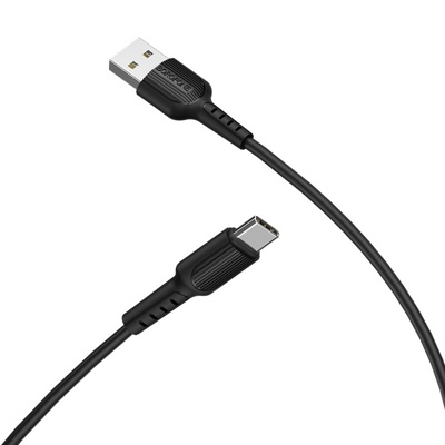 USB кабель Borofone BX16 Type-C для зарядки и синхронизации (белый) 1 метра - фото