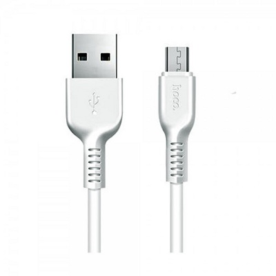 USB кабель Hoco X13 Type-C для зарядки и синхронизации (белый) 1 метра - фото