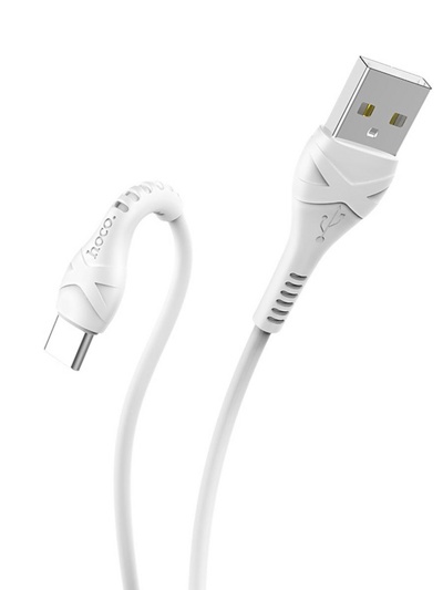 USB кабель Hoco x37 Type-C для зарядки и синхронизации (белый) - фото