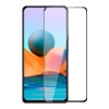 Защитное стекло Xiaomi Redmi Note 10, Note 10 pro Max (черный) 5d