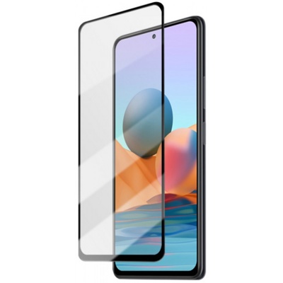 Защитное стекло Xiaomi Redmi Note 10T, Note 10 5G, M3 Pro (черный) 5d - фото